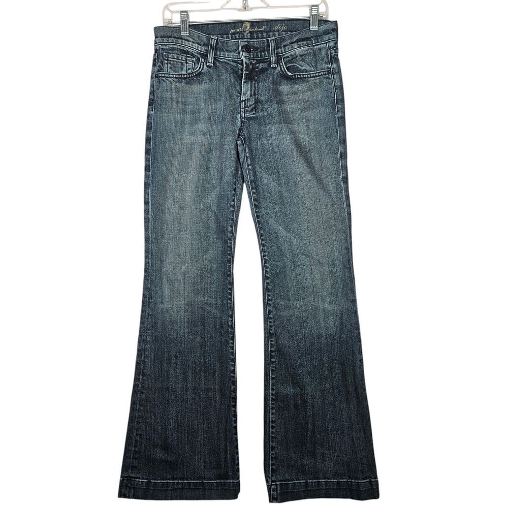 7 For All Mankind Blue Flare Jeans